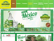 Tablet Screenshot of jarritosmexico.com